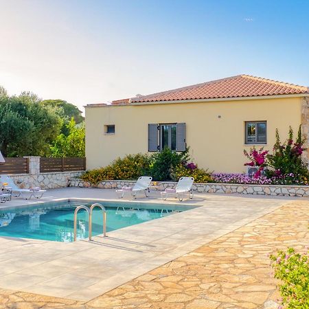 Astarte Villas - Astra Private Villas With Pool Vasilikí Eksteriør bilde