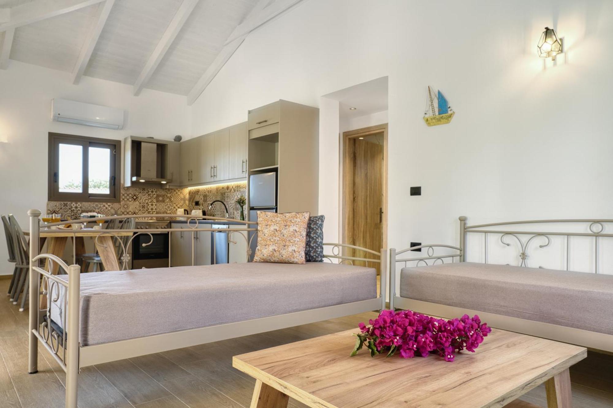 Astarte Villas - Astra Private Villas With Pool Vasilikí Eksteriør bilde