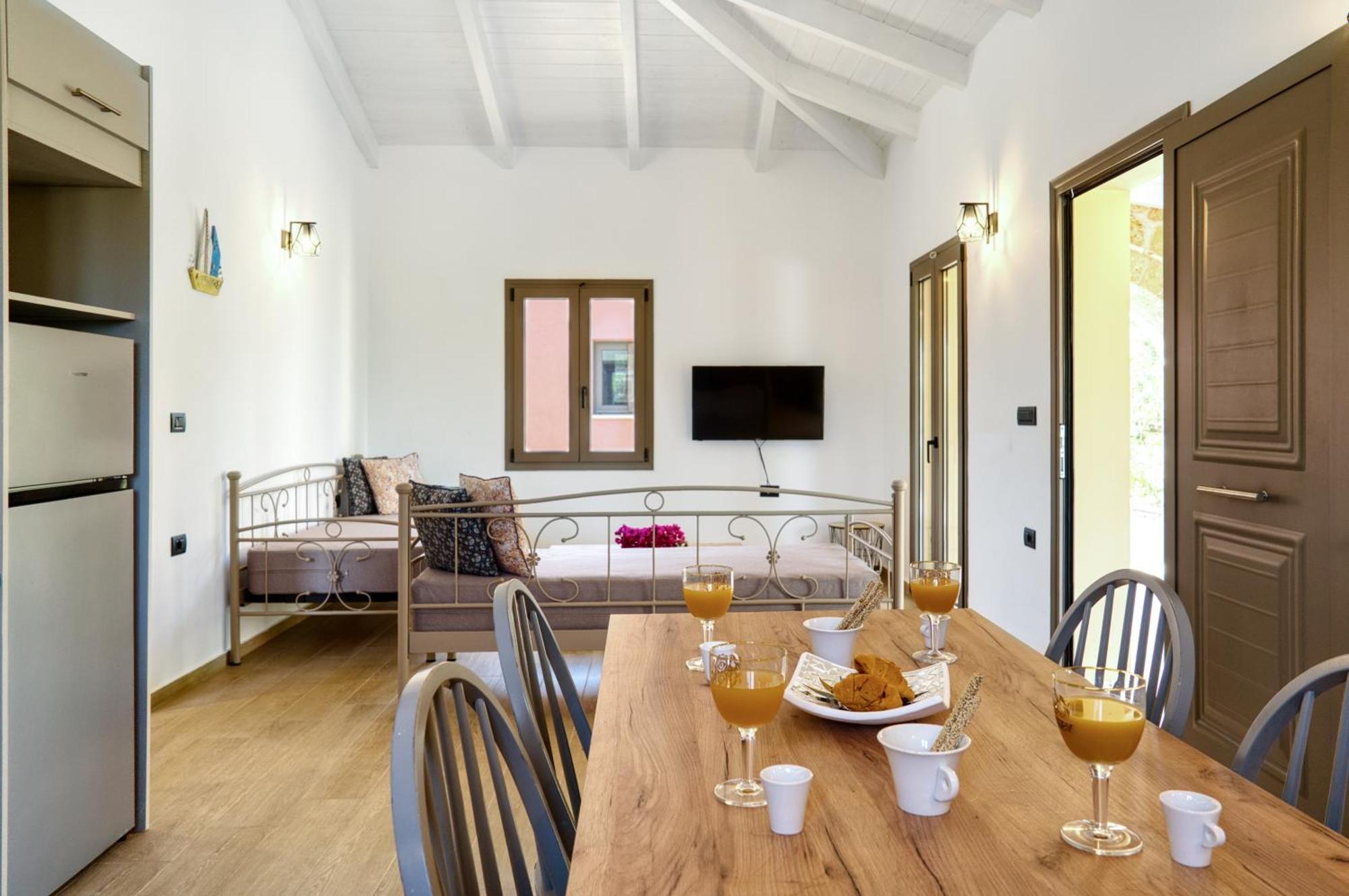 Astarte Villas - Astra Private Villas With Pool Vasilikí Eksteriør bilde